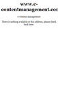 Mobile Screenshot of e-contentmanagement.com